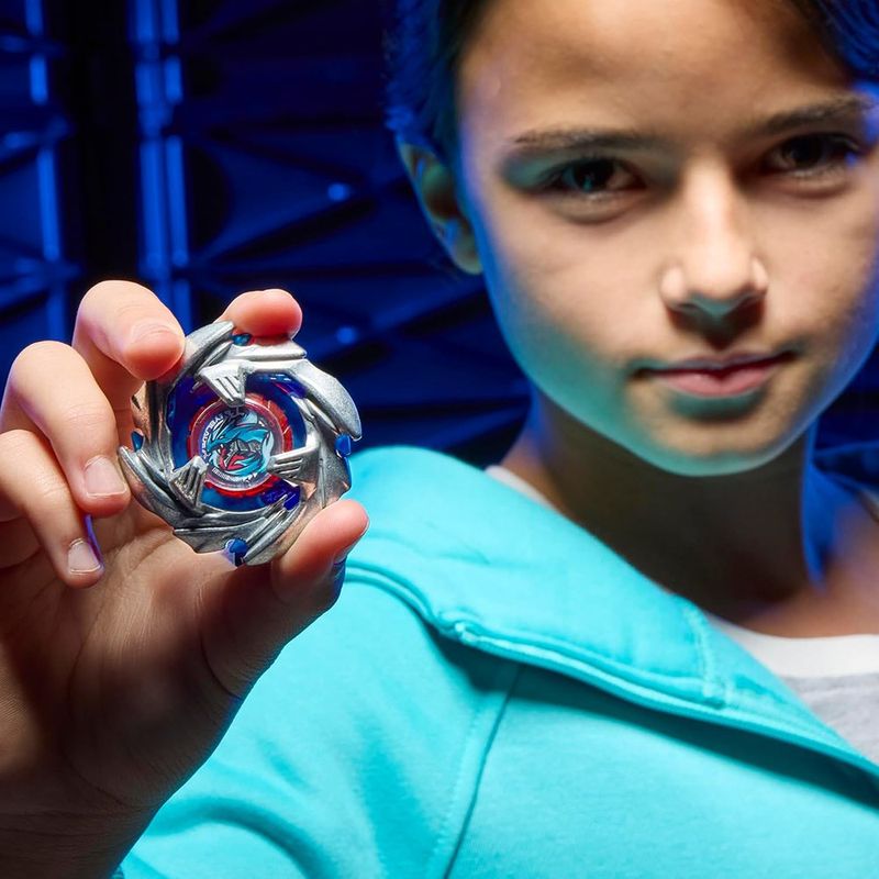 Trompo Beyblade X Cobalt Dragoon 2-60C con Lanzador Deluxe de Cuerda de Giro Izquierdo - Presentación Surtida