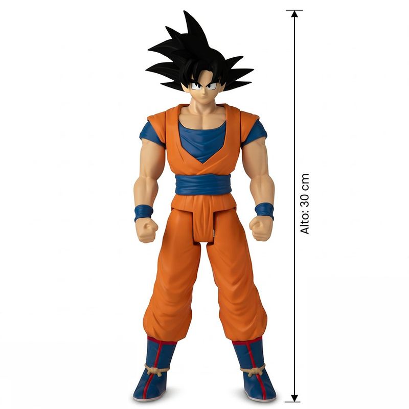 Figura de Acción Goku Limit Breaker de 12 Plg con 5 Puntos de Articulación para Juego y Colección