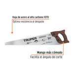 Serrucho Dorado 6 Dientes por Pulgada 24 Plg