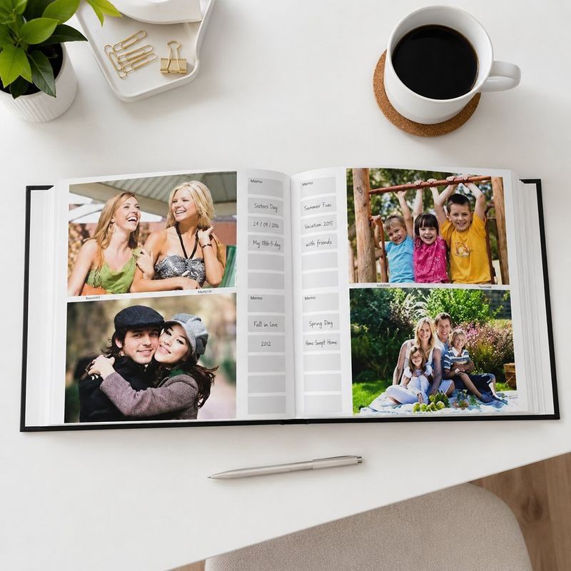 Álbum Fotográfico para 200 Fotos 4 x 6 plg Diseños Surtidos
