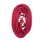 Extensión para Interior y Exterior de 30 Metros con Calibre 14 AWG en Color Rojo