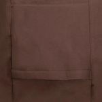 Cobertor para Calentador de Ambiente de Poliéster Impermeable Color Café para Patio 241 Cm