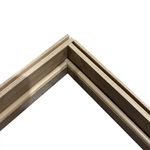 Marco Ajustable para Puerta de MDF con Melamina Roma 6 x 9-12 x 218 cm