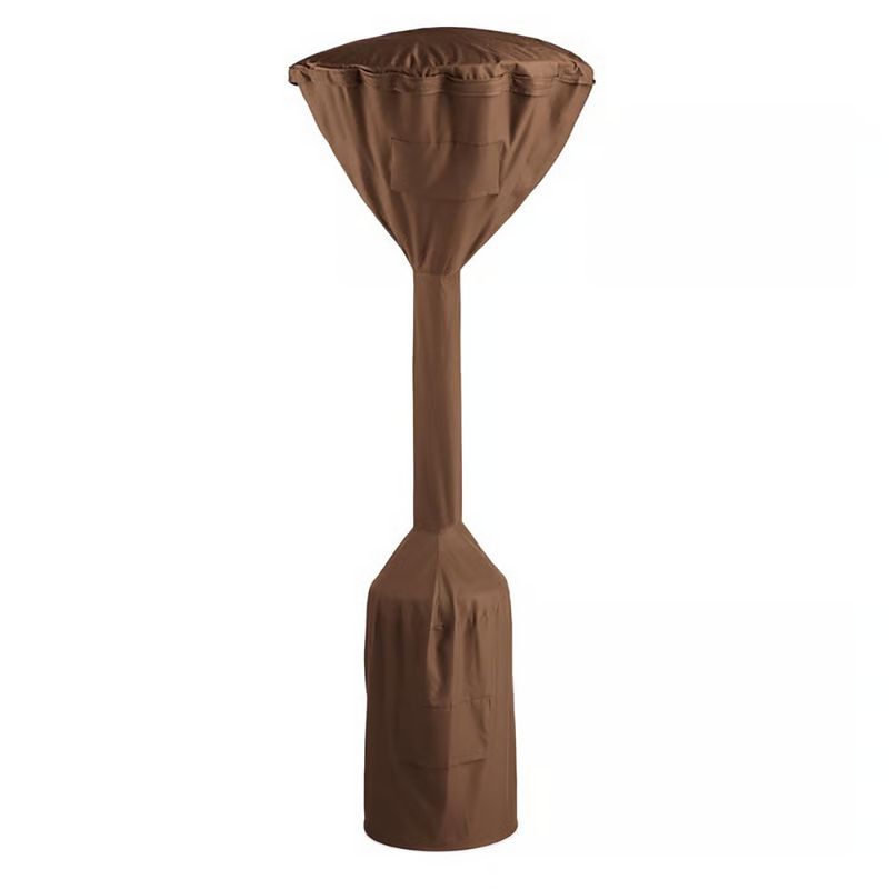 Cobertor para Calentador de Ambiente de Poliéster Impermeable Color Café para Patio 241 Cm