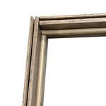 Marco Ajustable para Puerta de MDF con Melamina Milán 6 x 9-12 x 218 cm