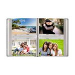 Álbum Fotográfico Bidireccional para 200 Fotos 4 x 6 plg Color Negro