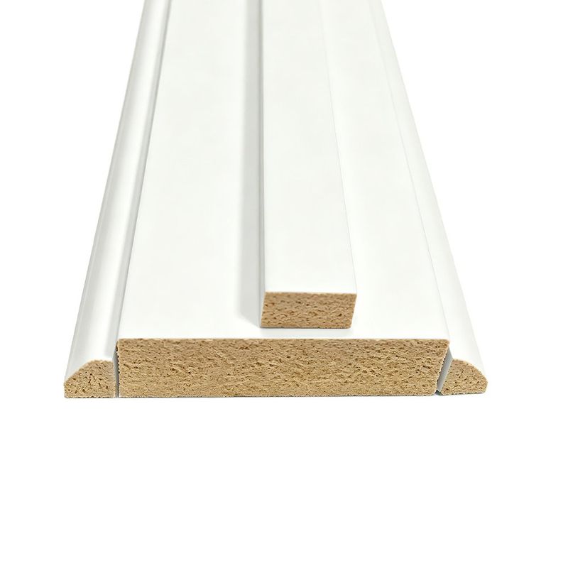 Marco para Puerta de MDF Blanco Primed Bosel 18 x 60 x 218 cm