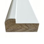 Marco de Pino Finger Joint Blanco Primed para Puerta 30 x 70 mm
