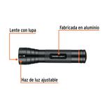 Linterna de Mano a Baterías LED de 500 Lm
