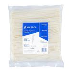 Cincho Plástico Estándar Blanco Tensión 50 Lb de 12 Plg 1000 Unidades