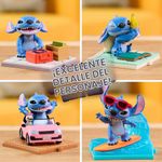 Figura Coleccionable de Stitch con Escenas del Live-Action 3 Plg - Presentación Surtida