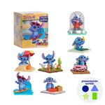 Figura Coleccionable de Stitch con Escenas del Live-Action 3 Plg - Presentación Surtida