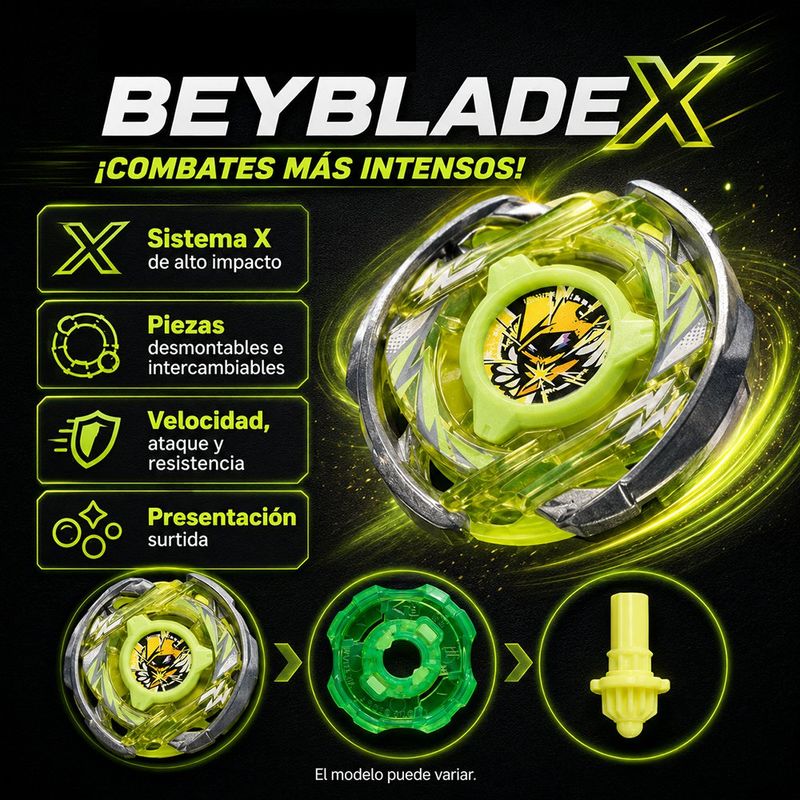 Beyblade CX Starter Pack Diseños Surtidos