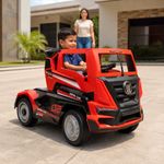 Camión Eléctrico Montable Infantil Estilo Cabezal