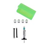 Inflador de Llantas 120V con Medidor de Presión y Kit de Accesorios