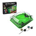 Set de Batalla Beyblade X Sneak Attack con Arena Verde, 2 Tops y Lanzadores