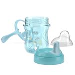 Vaso de Aprendizaje para 6M+ con Boquilla Semisuave de 200 mL Color Azul