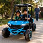 Carro Eléctrico Estilo Golf con Palangana Colores Surtidos