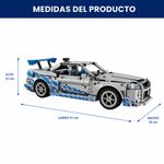 LEGO Technic Nissan Skyline GT-R (R34) de 2 Fast 2 Furious #42210 de 1410 Piezas