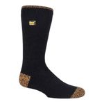 Calcetas Térmicas Reforzadas para Camping Talla 7-12 Hombre Color Negro