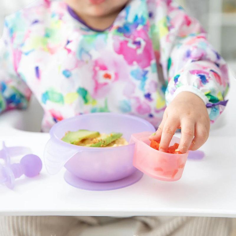 Mini Tazones para Salsas de Silicona con Formas Magenta Jelly Rosado y Lila, 2 Unidades