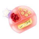 Mini Tazones para Salsas de Silicona con Formas Magenta Jelly Rosado y Lila, 2 Unidades