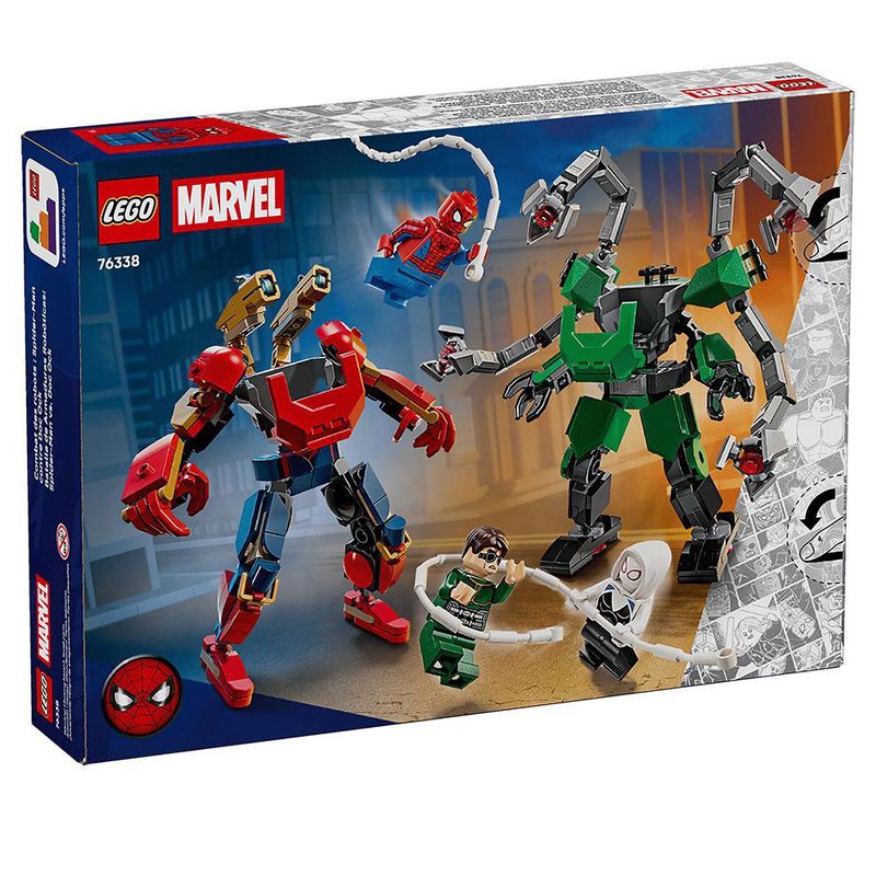 LEGO Marvel Batalla Mech Spider Man vs Doc Ock #76338 de 315 Piezas