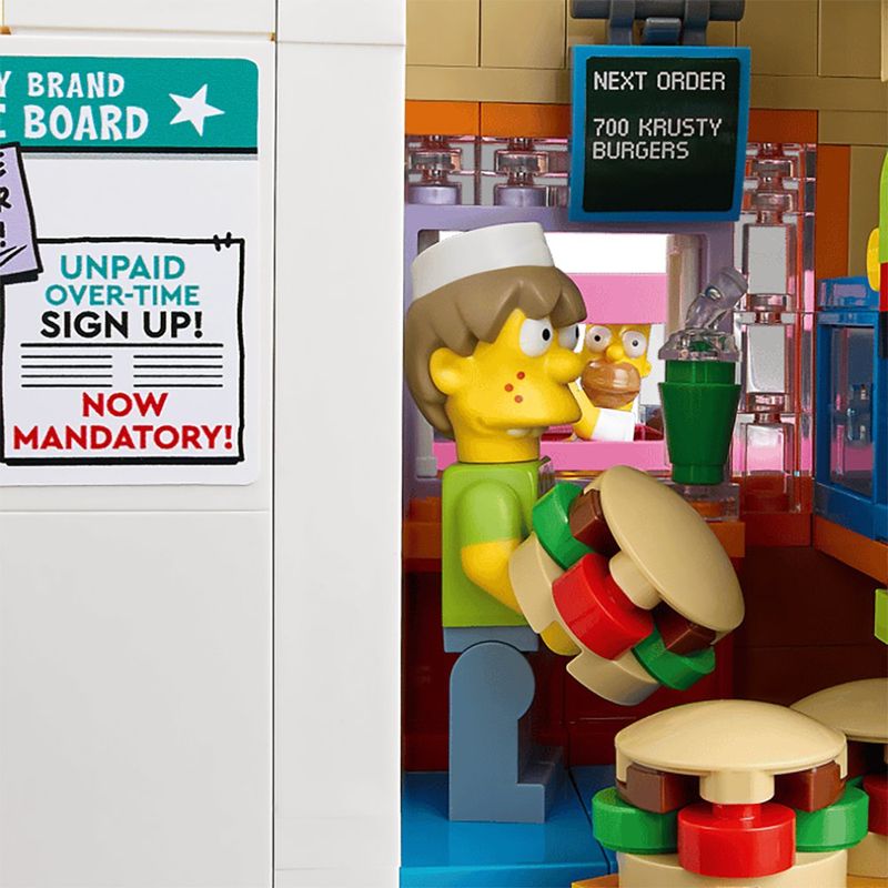 LEGO Icons The Simpsons Krusty Burger #10352 de 1635 Piezas