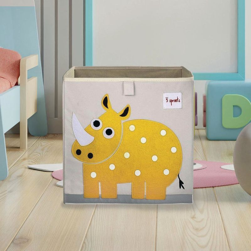Caja Almacenadora Rhino Amarilla - 3 Sprouts