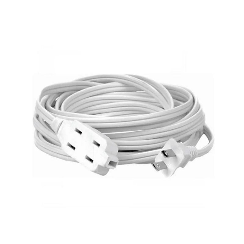 Extensión Eléctrica para Interior de 5 Metros con Calibre 16 en Color Blanco