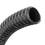 Tubo Flexible Corrugado Color Negro de 1 plg x 100 Metros