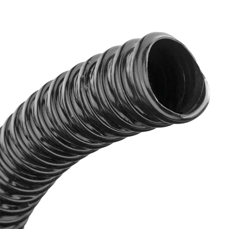 Tubo Flexible Corrugado Color Negro de 1 plg x 100 Metros