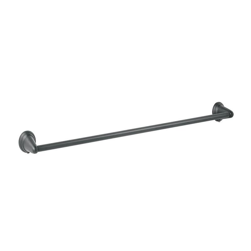 Toallero de Barra 60 cm Aqua Acero Inoxidable Color Negro