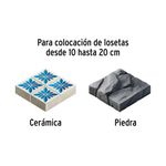 Llana Dentada Cuadrada de 11 plg con Mango Plástico
