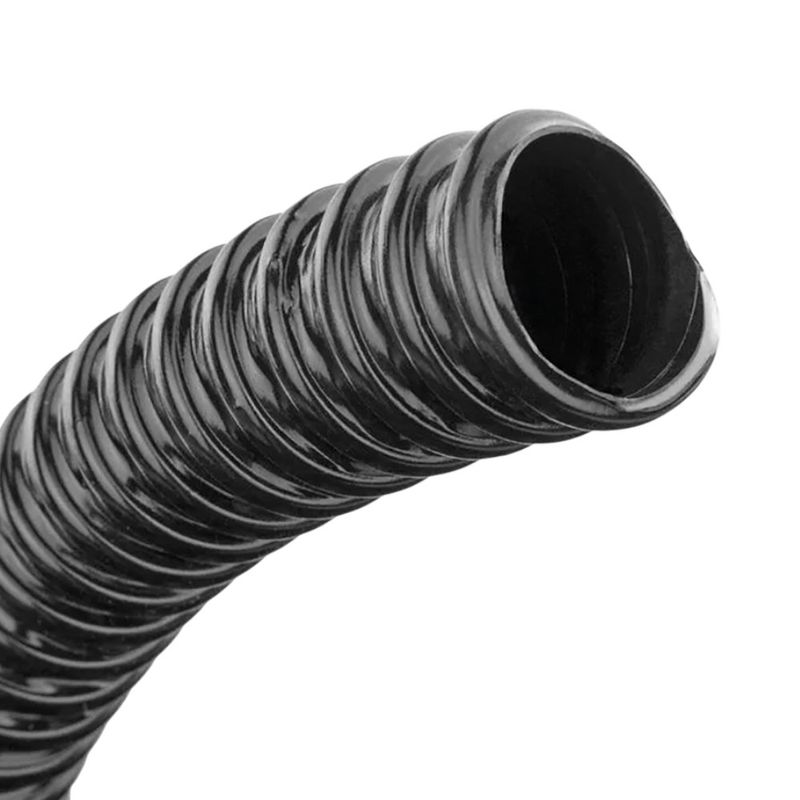 Tubo Flexible Corrugado Color Negro de 1/2 plg x 100 Metros