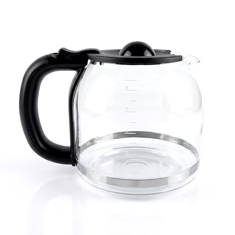 Jarra de Vidrio de Repuesto para Cafetera Rosthal Capacidad 1.5 L / 12 Tazas