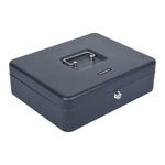 Caja de Dinero Metálica con Charola 30 Cm