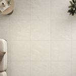 Piso Cerámico Algar Acabado Brillante Color Beige de 43 x 43 cm en Caja de 2.43 m²
