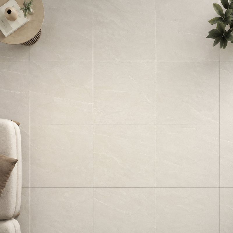 Piso Cerámico Algar Acabado Brillante Color Beige de 43 x 43 cm en Caja de 2.43 m²