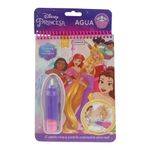Libro para Colorear con Agua Reutilizable de 5 Páginas Princesas Disney con Lápiz Mágico