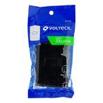 Interruptor Simple Italiano Color Negro 10 A