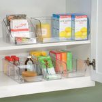 Organizador Linus Transparente con Frente Abierto 27.9 x 10.2 x 8.9 cm