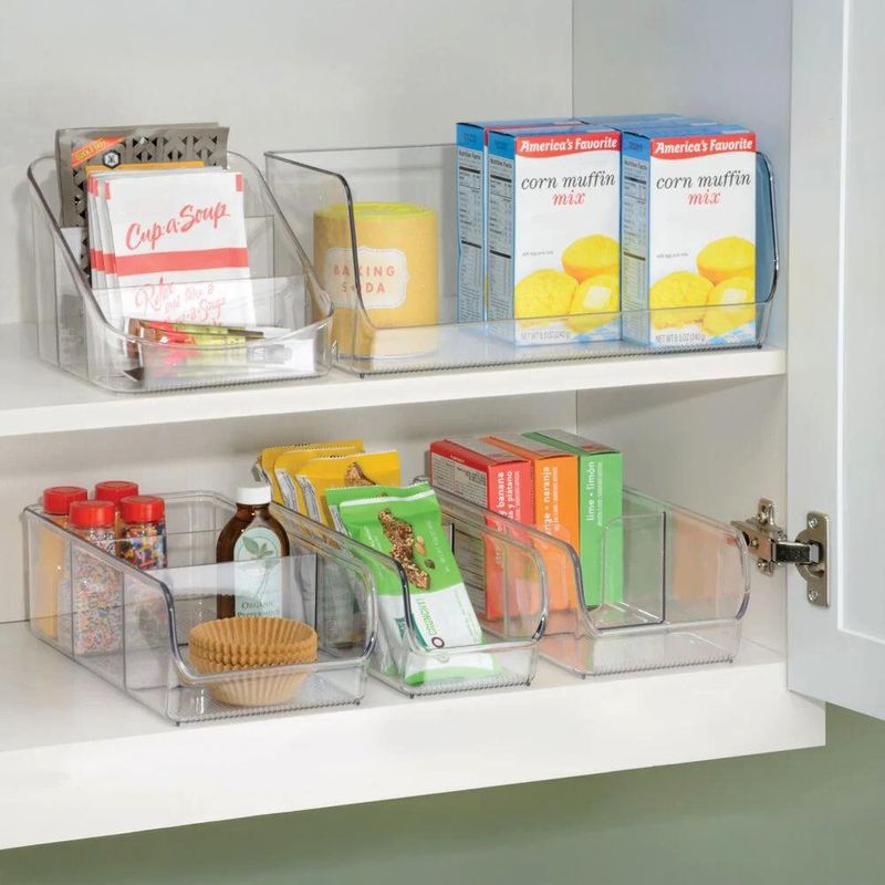 Organizador Linus Transparente con Frente Abierto 27.9 x 10.2 x 8.9 cm