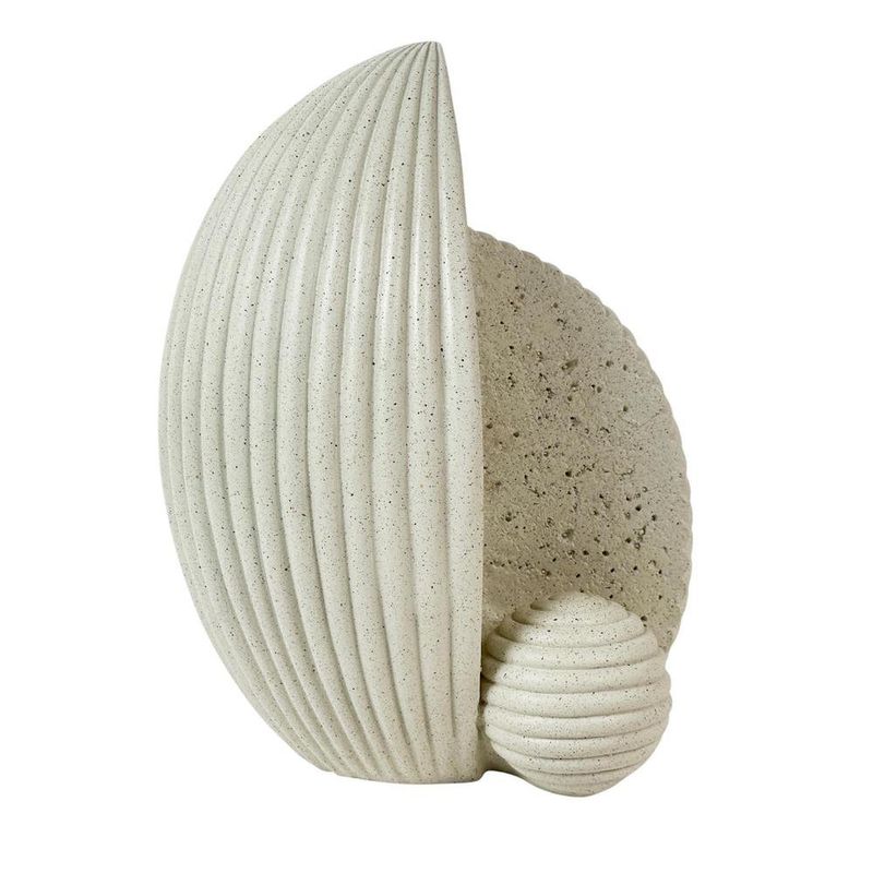 Figura Decorativa Medias Frutas 23 x 16 x 29.5 Cm Color Crema