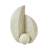 Figura Decorativa Medias Frutas 23 x 16 x 29.5 Cm Color Crema