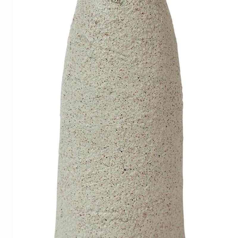 Portavela Decorativo Alto 10.5 x 10.5 x 25 Cm Color Crema