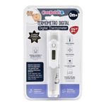 Termómetro Digital 3 en 1 para Bebé con Punta Flexible, Pantalla LCD y Alarma en 10 Segundos