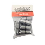 Tarugo Expansivo Doble 1/4 Plg Metálico Gris 10 Unidades