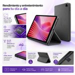 Tablet Lenovo Tab One 8.7 Plg 4 GB RAM 128 GB con Funda Tipo Soporte Gris