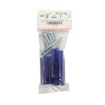 Kit de Tornillos para Lámina #10 x 2 Plg con Tarugos 10 Unidades